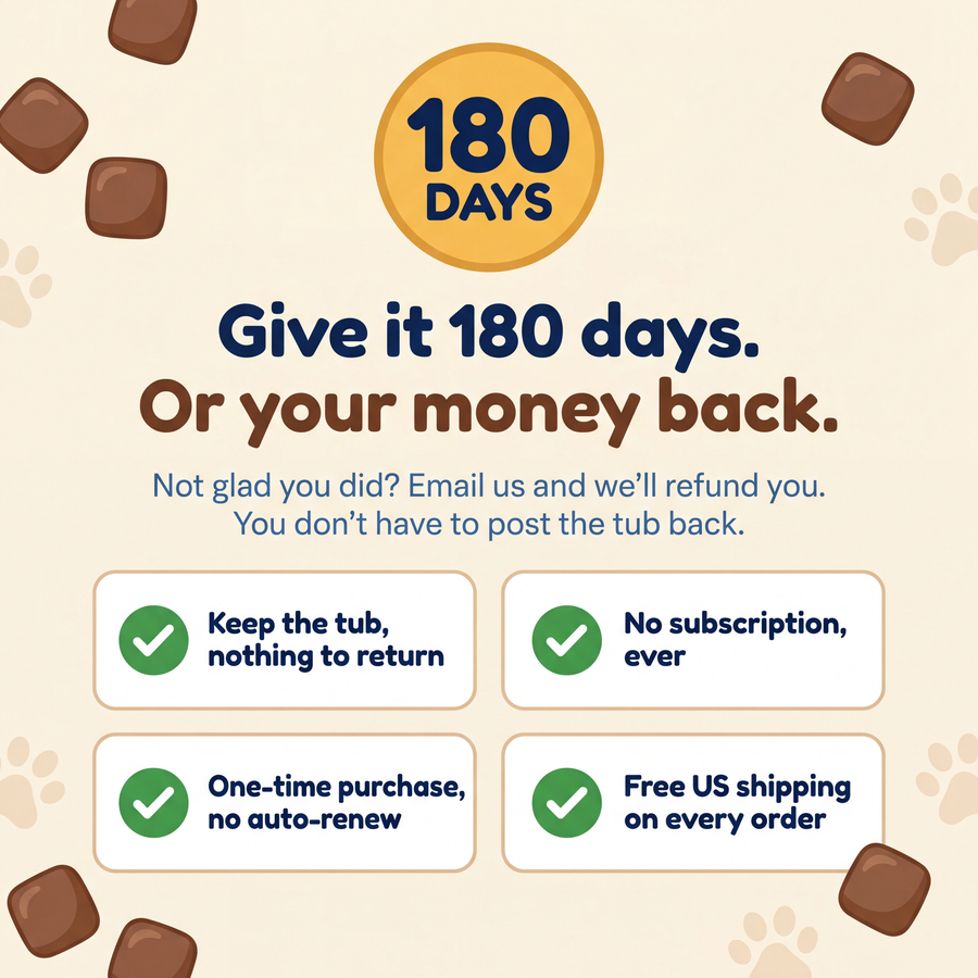 JuvoPaws Pre & Probiotic Carob Chews
