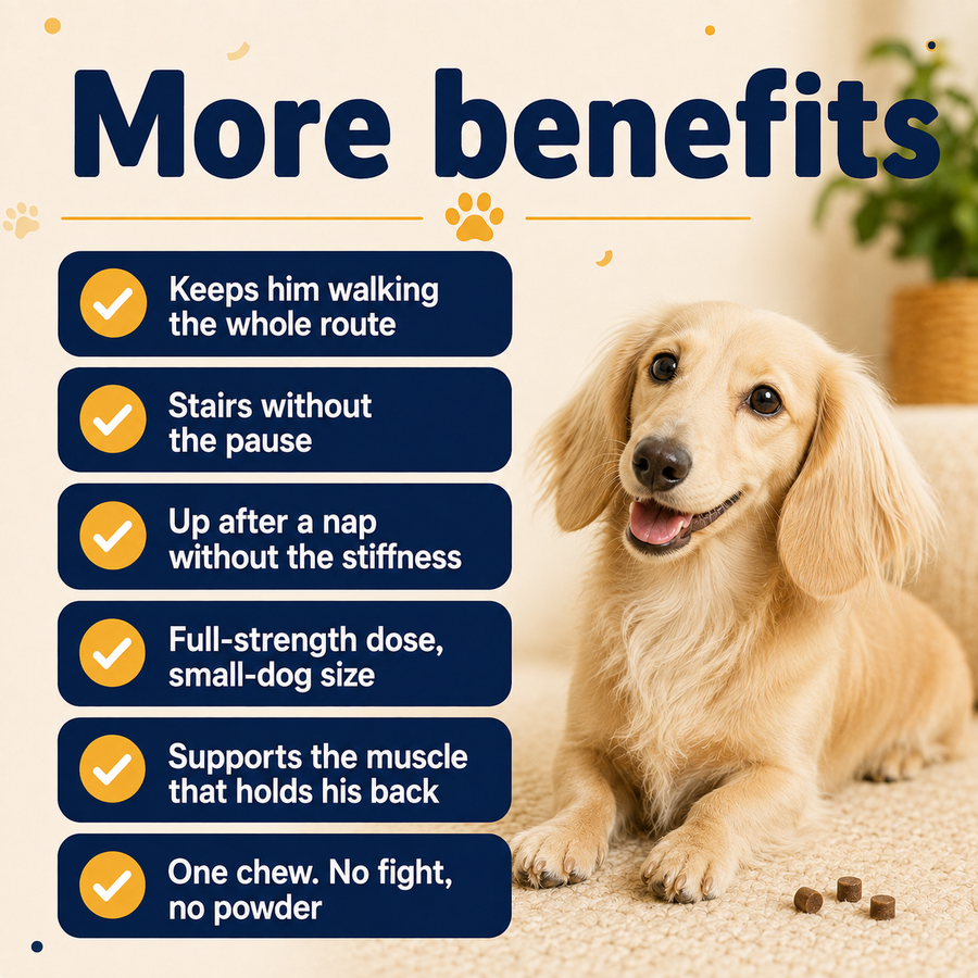 JuvoPaws Daily Back-Care Chew